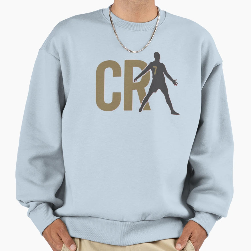 Cr7 Cristiano Ronaldo Sweatshirt - Aesthetic Graphic for Adults - T-Shirt, Sweatshirt, Hoodie