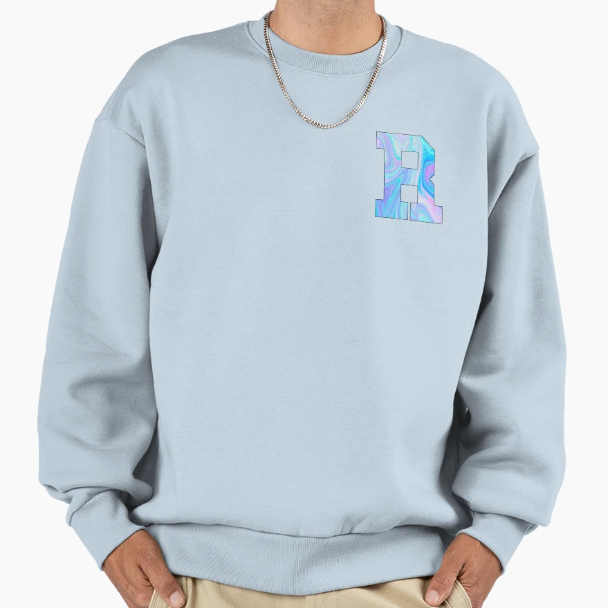 Letter R Sweatshirt - Fun Novelty Design for Adults - T-Shirt, Sweatshirt, Hoodie