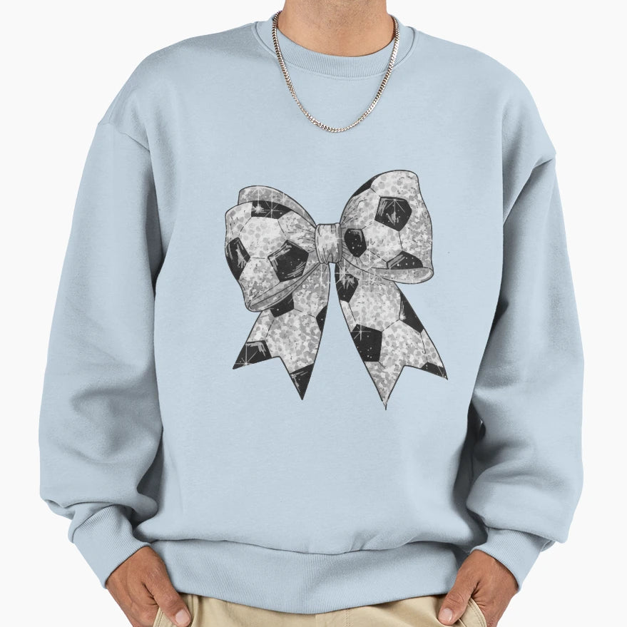 Coquette Sports Bow Girly Sports Bows Sweatshirt - Unique Graphic Men Women - T-Shirt, Sweatshirt, Hoodie