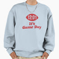 Football Game Day Sweatshirt - Minimalist Print Men Women - T-Shirt, Sweatshirt, Hoodie
