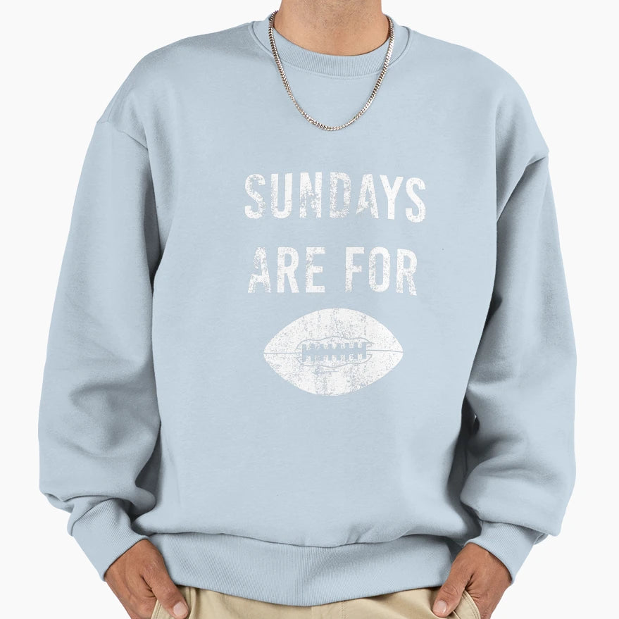 Sundays Are Football Tailgating T-Shirt - Custom Art Print Unisex - T-Shirt, Sweatshirt, Hoodie