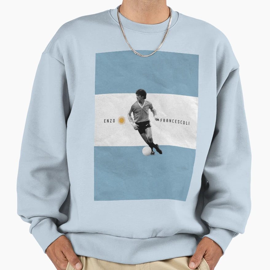 Francescoli Sweatshirt - Streetwear Style Men Women - T-Shirt, Sweatshirt, Hoodie
