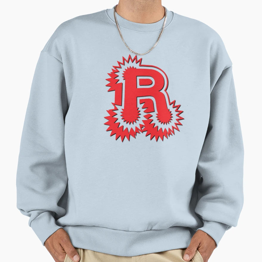 R Initial Letter R Sweatshirt - Graphic Print Men Women - T-Shirt, Sweatshirt, Hoodie
