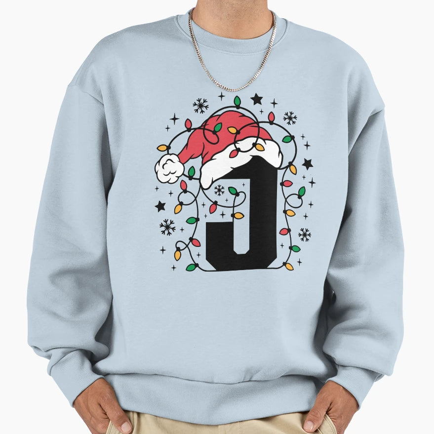 Alphabet J Letters Sweatshirt - Custom Art Print Unisex - T-Shirt, Sweatshirt, Hoodie