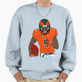 Colorado State Football Orange Sweatshirt - Fun Novelty Design for Adults - T-Shirt, Sweatshirt, Hoodie