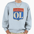 Reimagined Football Badge Sweatshirt - Aesthetic Graphic Men Women - T-Shirt, Sweatshirt, Hoodie