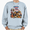 Usa Soccer Watch Party Watch Eat T-Shirt - Casual Everyday Wear Unisex - T-Shirt, Sweatshirt, Hoodie