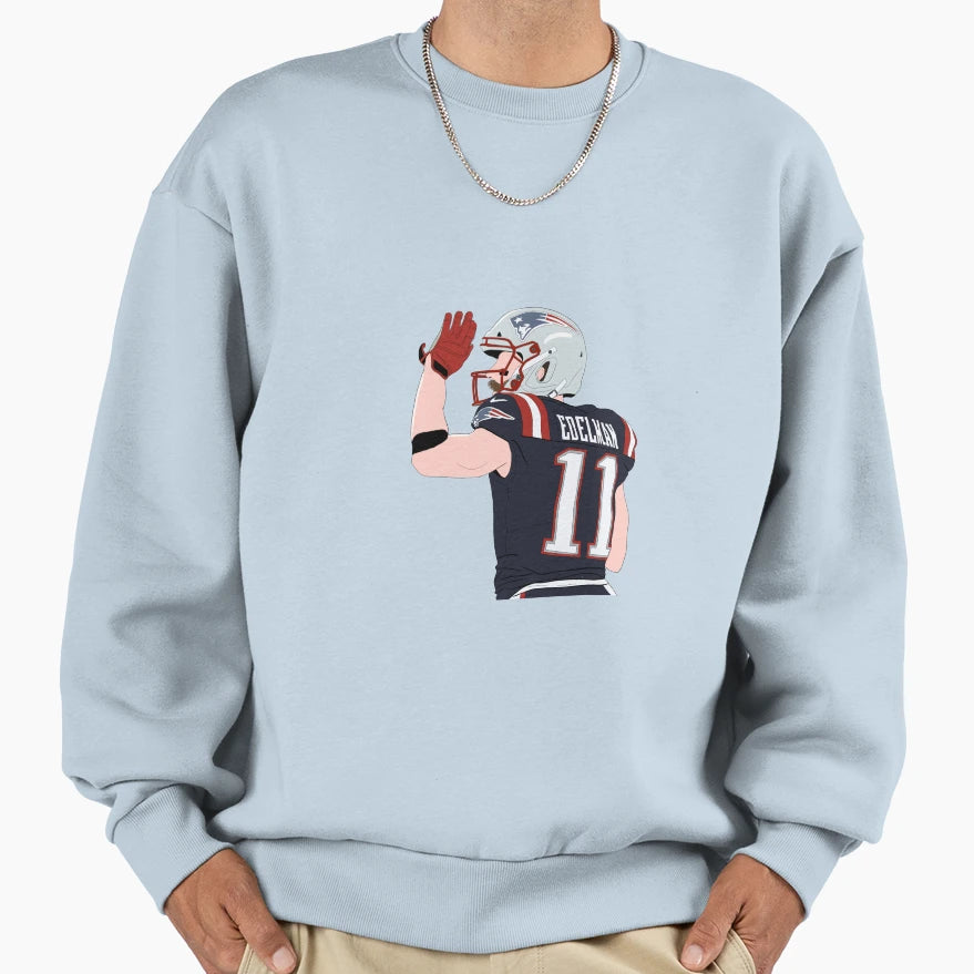Julian Edelman Sweatshirt - Casual Everyday Wear Unisex - T-Shirt, Sweatshirt, Hoodie