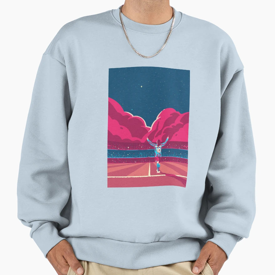 Brazilian Football Player From Sweatshirt - Trendy Graphic for Adults - T-Shirt, Sweatshirt, Hoodie
