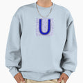 Versal U Winter Sweatshirt - Unique Graphic Unisex - T-Shirt, Sweatshirt, Hoodie