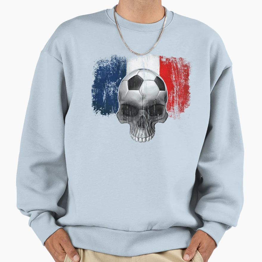 French Football Fan Sweatshirt - Novelty Apparel Men Women - T-Shirt, Sweatshirt, Hoodie