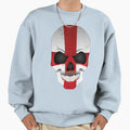 English Vampire Skull Flag Sweatshirt - Graphic Print Unisex - T-Shirt, Sweatshirt, Hoodie