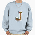Stoney Clover Lane Letter J Sweatshirt - Aesthetic Graphic Men Women - T-Shirt, Sweatshirt, Hoodie