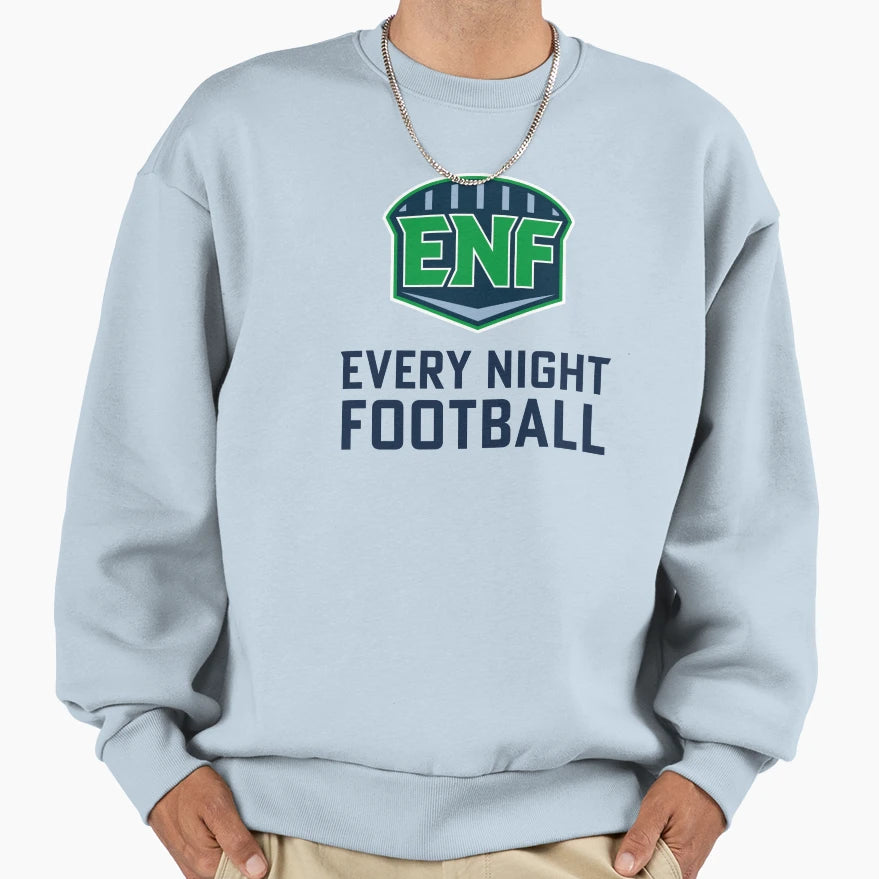 Every Night Football Primary Sweatshirt - Minimalist Print for Adults - T-Shirt, Sweatshirt, Hoodie