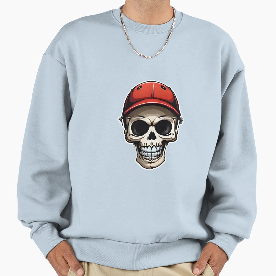 Baseball Skeleton Sweatshirt - Unique Graphic for Adults - T-Shirt, Sweatshirt, Hoodie
