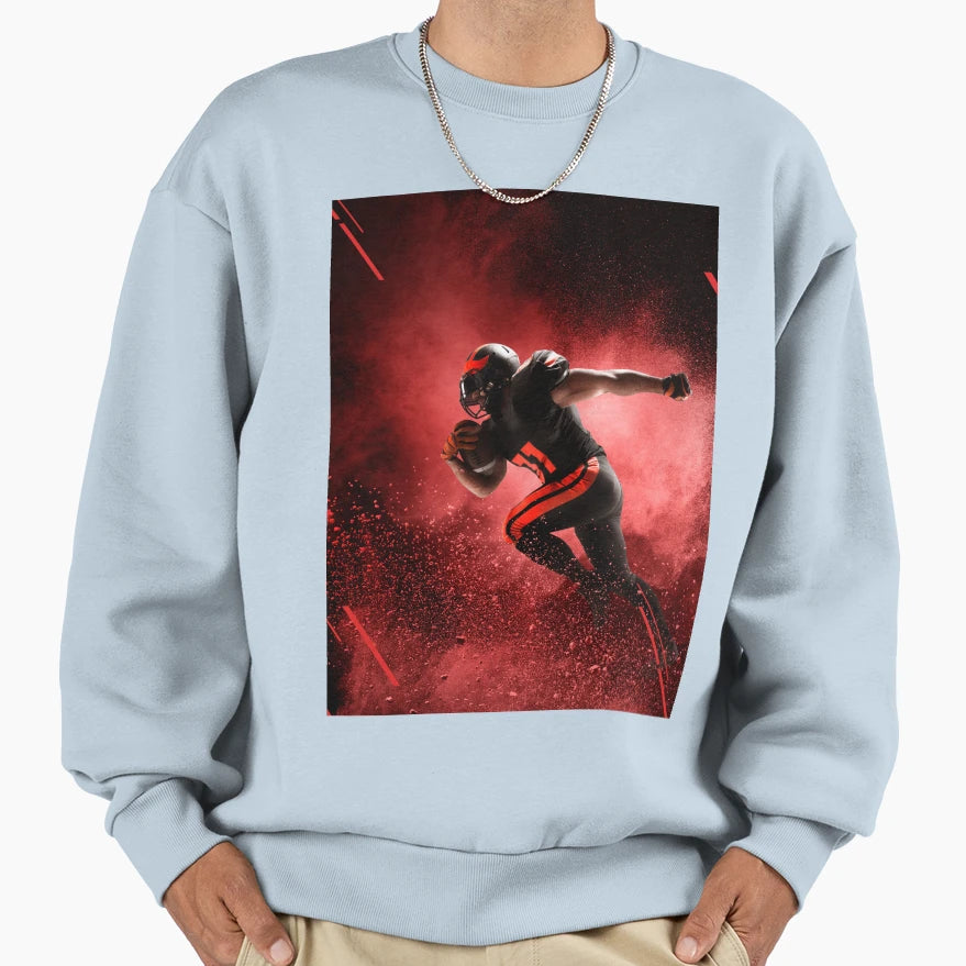 Rugby Sports Game Sweatshirt - Streetwear Style for Adults - T-Shirt, Sweatshirt, Hoodie