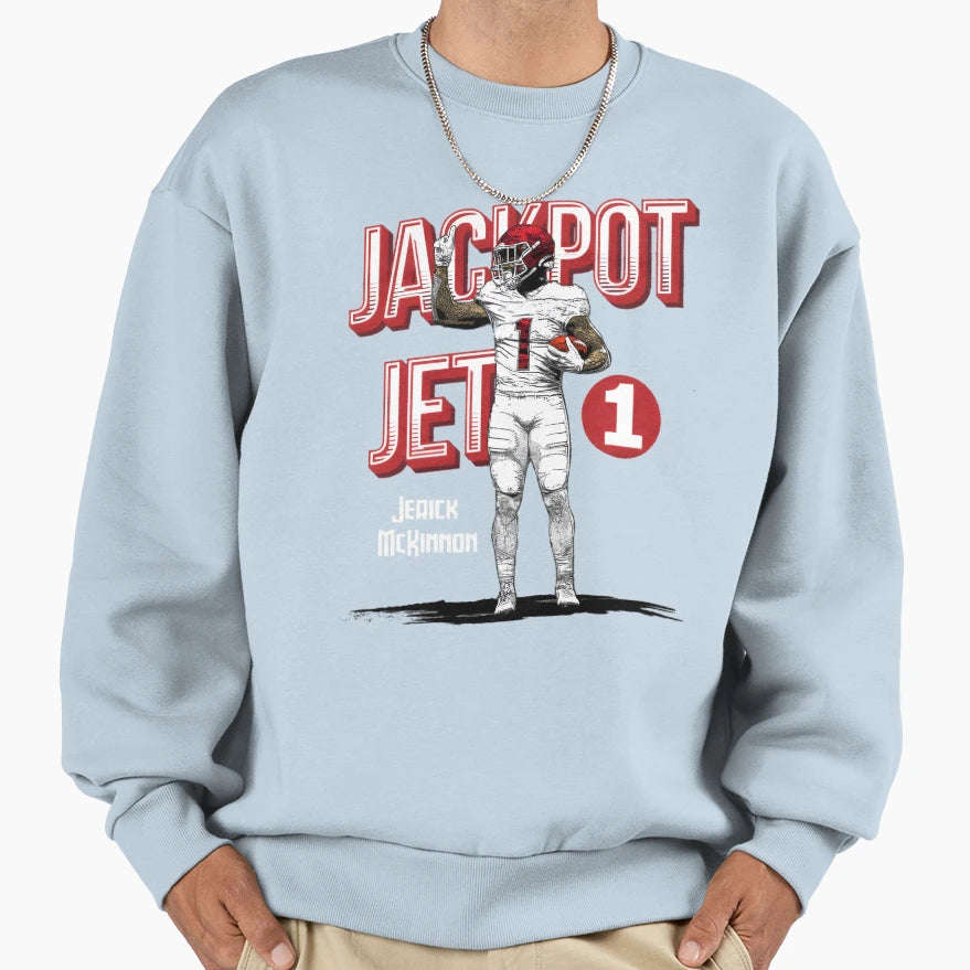 Jerick Mckinnon Sweatshirt - Aesthetic Graphic Unisex - T-Shirt, Sweatshirt, Hoodie