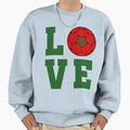 Morocco Love Sweatshirt - Custom Art Print Men Women - T-Shirt, Sweatshirt, Hoodie