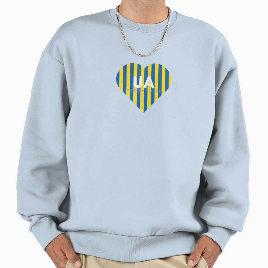 Ukraine Love Support Ua Slava Ukraini Sweatshirt - Unique Graphic Men Women - T-Shirt, Sweatshirt, Hoodie