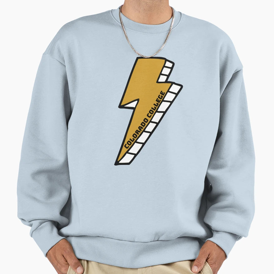Colorado College Lightning Bolt Sweatshirt - Minimalist Print Unisex - T-Shirt, Sweatshirt, Hoodie