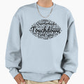 Football Words Shape Pigskin American Sweatshirt - Graphic Print Men Women - T-Shirt, Sweatshirt, Hoodie