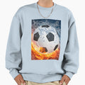 Soccer Wallpaper T-Shirt - Custom Art Print Men Women - T-Shirt, Sweatshirt, Hoodie
