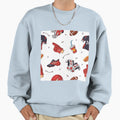 American Football Pattern Sweatshirt - Minimalist Print Unisex - T-Shirt, Sweatshirt, Hoodie