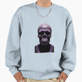 Purple Skull Sweatshirt - Aesthetic Graphic Men Women - T-Shirt, Sweatshirt, Hoodie