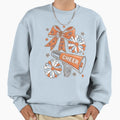 Coquette Cheer Bow Sport Cheerleader Sweatshirt - Graphic Print Unisex - T-Shirt, Sweatshirt, Hoodie