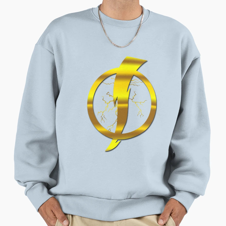 Static Shock Logo Sweatshirt - Novelty Apparel for Adults - T-Shirt, Sweatshirt, Hoodie