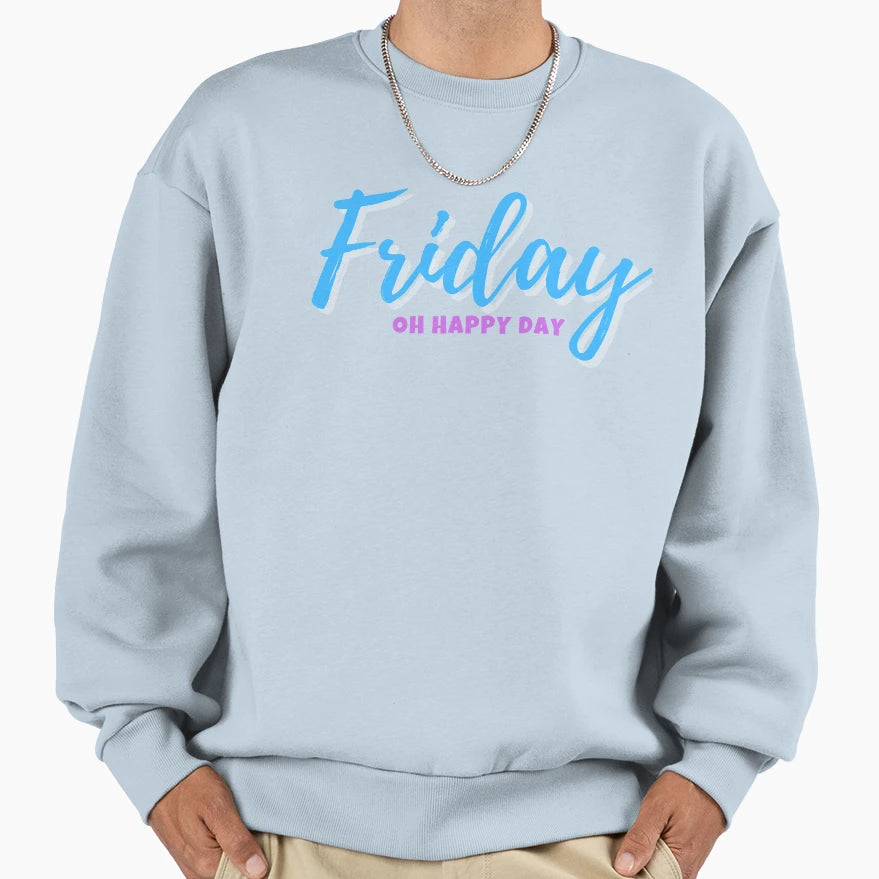 Friday Mood Sweatshirt - Unique Graphic for Adults - T-Shirt, Sweatshirt, Hoodie
