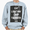 Lightning And Thunder Tri Blend Sweatshirt - Custom Art Print Unisex - T-Shirt, Sweatshirt, Hoodie