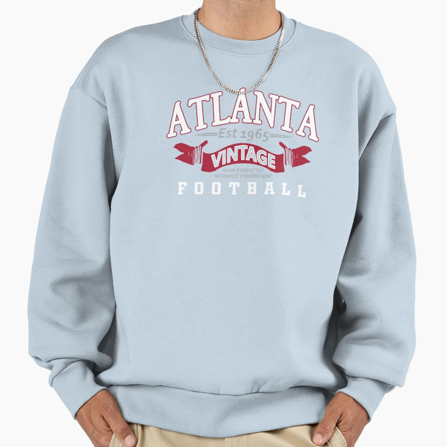 Atlanta Pro Football 1965 Sweatshirt - Custom Art Print Men Women - T-Shirt, Sweatshirt, Hoodie