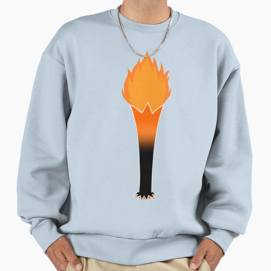 Flaming Torch Sweatshirt - Streetwear Style for Adults - T-Shirt, Sweatshirt, Hoodie