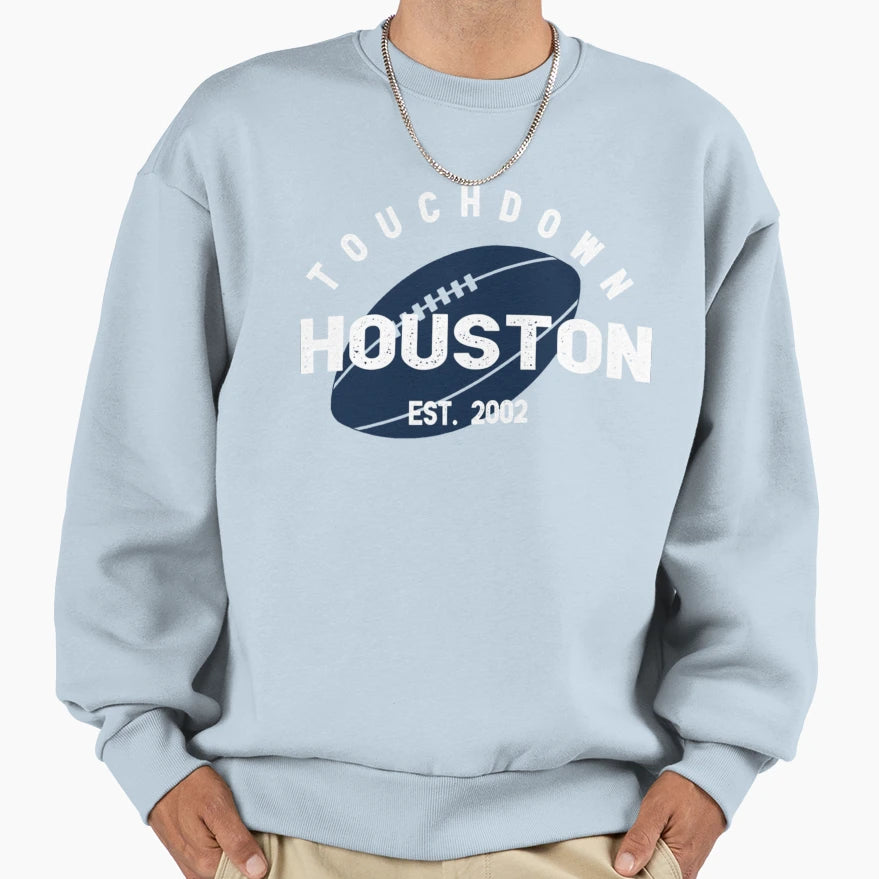Houston Football Team 11 Sweatshirt - Unique Graphic for Adults - T-Shirt, Sweatshirt, Hoodie