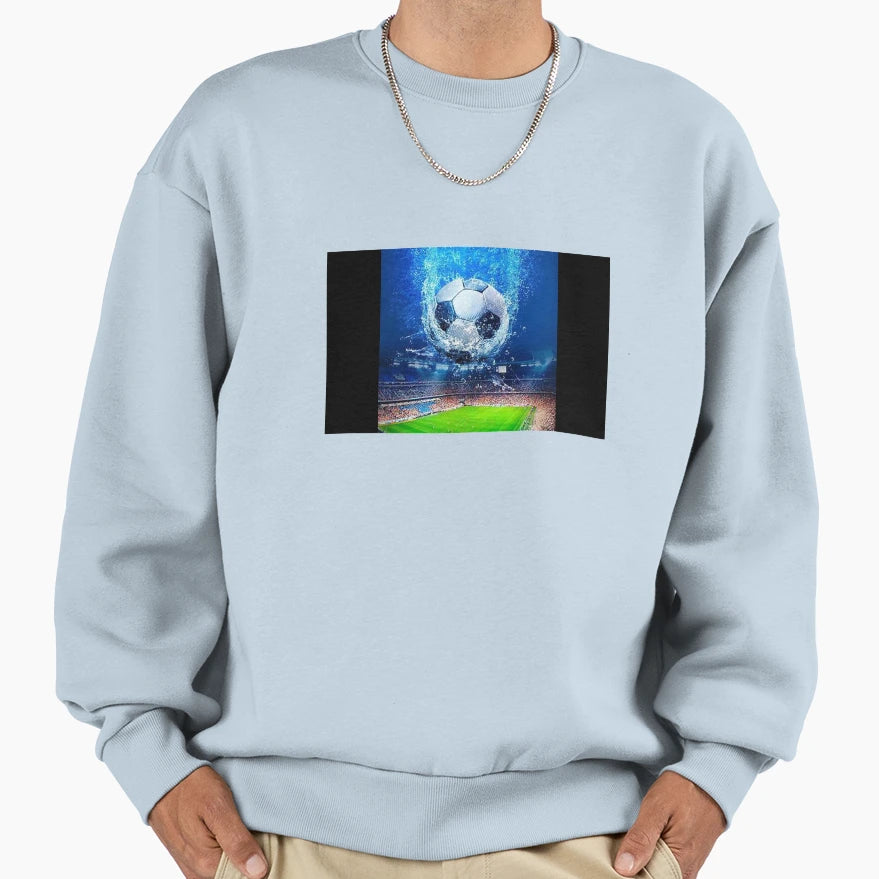 Soccer Sweatshirt - Unique Graphic Men Women - T-Shirt, Sweatshirt, Hoodie