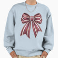 Coquette Bow Cheer American Football Sweatshirt - Graphic Print Unisex - T-Shirt, Sweatshirt, Hoodie