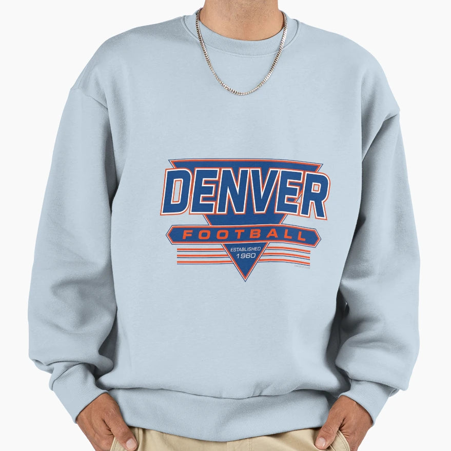 Denverr Football Broncos Inspired Sweatshirt - Unique Graphic for Adults - T-Shirt, Sweatshirt, Hoodie