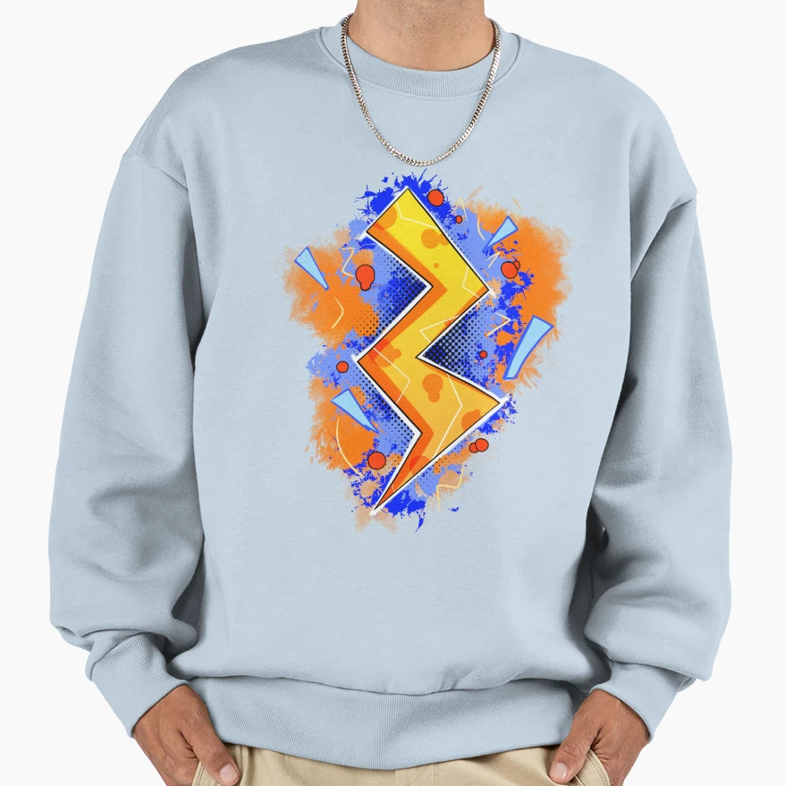 Fresh Lightning Sweatshirt - Fun Novelty Design for Adults - T-Shirt, Sweatshirt, Hoodie