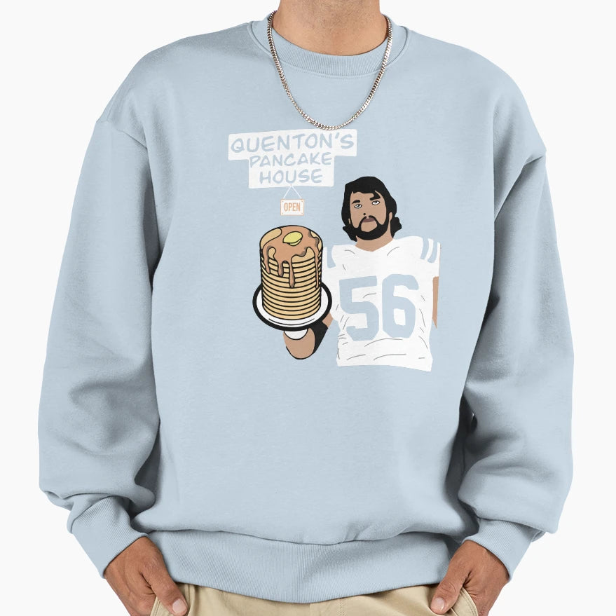 Quenton Nelson Pancake House Sweatshirt - Custom Art Print Unisex - T-Shirt, Sweatshirt, Hoodie