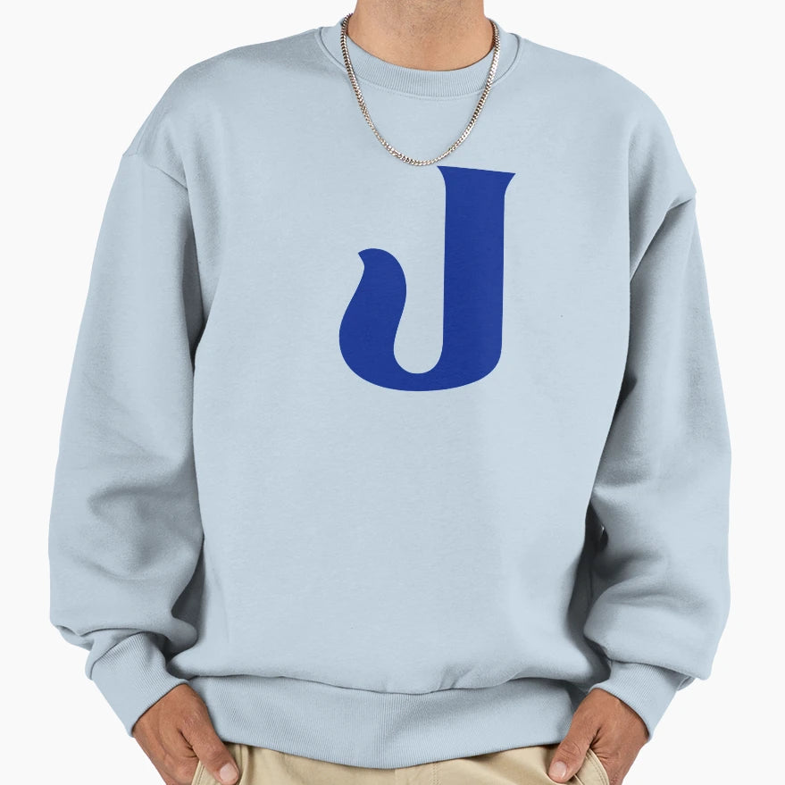 Letter J Sweatshirt - Unique Graphic for Adults - T-Shirt, Sweatshirt, Hoodie