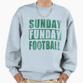 Sunday Funday Football Sweatshirt - Trendy Graphic Unisex - T-Shirt, Sweatshirt, Hoodie