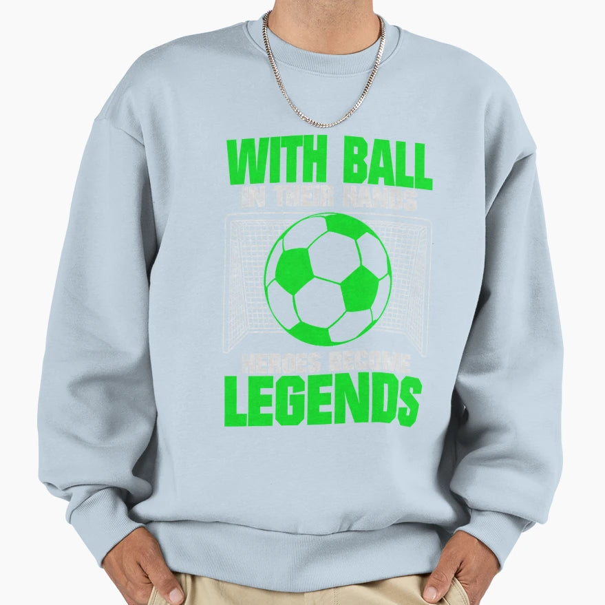 Footballer Legends Soccer T-Shirt - Trendy Graphic Unisex - T-Shirt, Sweatshirt, Hoodie