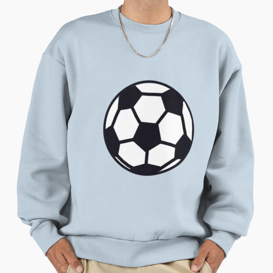 Big Football Sweatshirt - Fun Novelty Design Men Women - T-Shirt, Sweatshirt, Hoodie