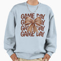Game Day Football Bow Sweatshirt - Streetwear Style Men Women - T-Shirt, Sweatshirt, Hoodie