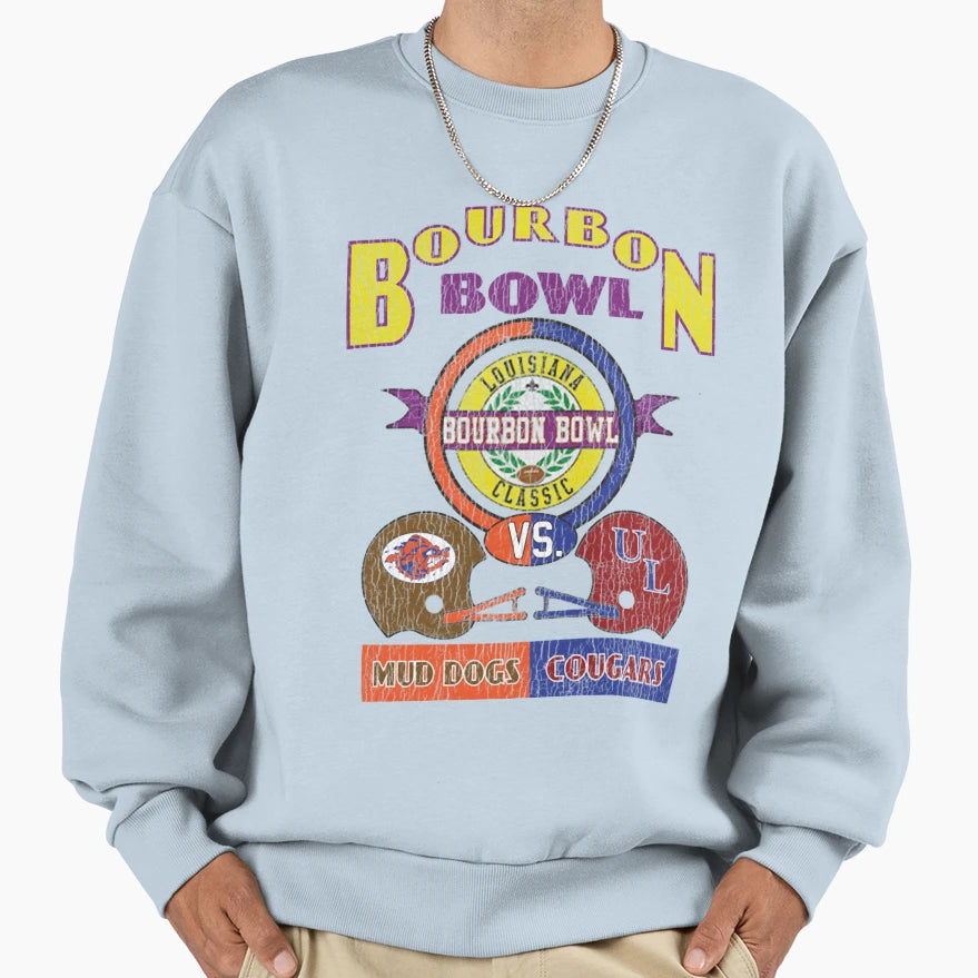 Bourbon Bowl Sweatshirt - Minimalist Print Men Women - T-Shirt, Sweatshirt, Hoodie