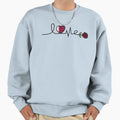Qatar Arabic Calligraphy Qatar Flag Sweatshirt - Trendy Graphic for Adults - T-Shirt, Sweatshirt, Hoodie