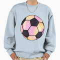 Watercolor Soccer Ball Art Sweatshirt - Custom Art Print Men Women - T-Shirt, Sweatshirt, Hoodie