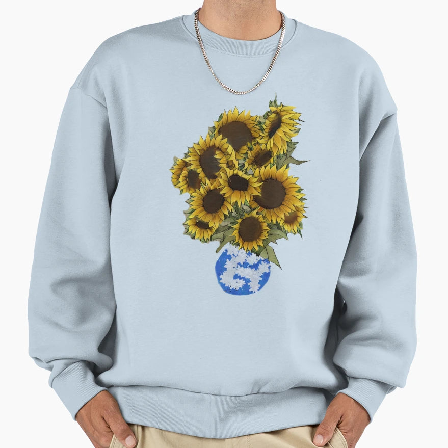 Autumn Sunflowers Sweatshirt - Trendy Graphic Men Women - T-Shirt, Sweatshirt, Hoodie
