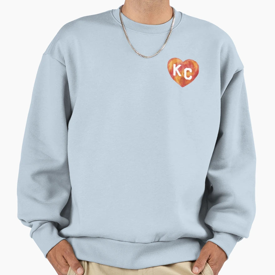 Kansas City Love Sweatshirt - Streetwear Style Men Women - T-Shirt, Sweatshirt, Hoodie